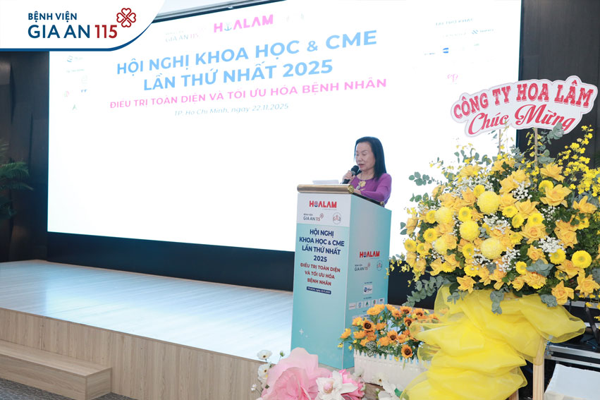 Madam Trần Thị Lâm – Chủ tịch sáng lập Tập đoàn Hoa Lâm, Trưởng Ban Chiến lược Khu Y tế kỹ thuật cao TP.HCM