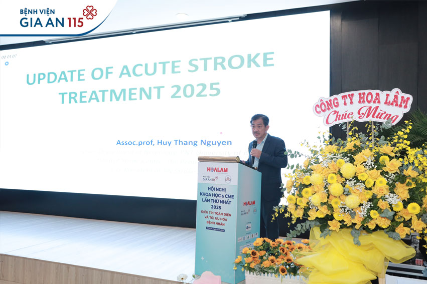 PGS.TS.BS. Nguyễn Huy Thắng – Trưởng khoa Bệnh lý mạch máu não Bệnh viện Nhân Dân 115; Chủ tịch hội Đột quỵ TP.HCM