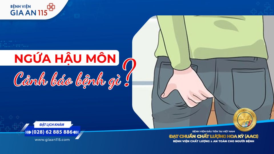 Bị ngứa hậu môn vào ban đêm 