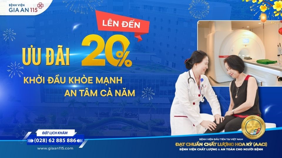 Chương trình ưu đãi tháng 1/2026: Khởi đầu khỏe mạnh - An tâm cả năm