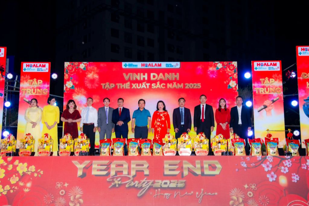 Tiệc Tất niên tại Khu Y tế kỹ thuật cao TP.HCM