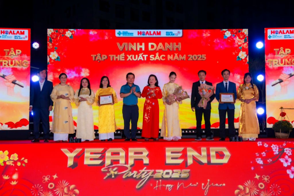 Tiệc Tất niên tại Khu Y tế kỹ thuật cao TP.HCM