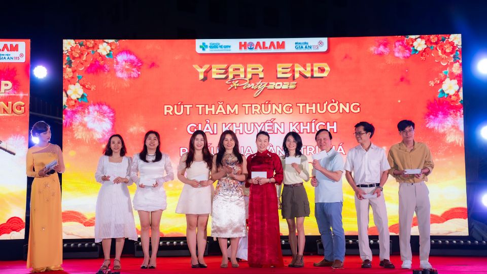 Tiệc Tất niên tại Khu Y tế kỹ thuật cao TP.HCM