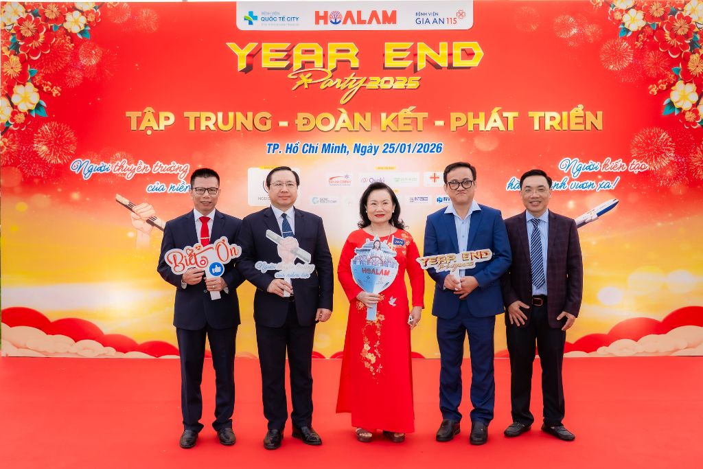 Tiệc Tất niên tại Khu Y tế kỹ thuật cao TP.HCM