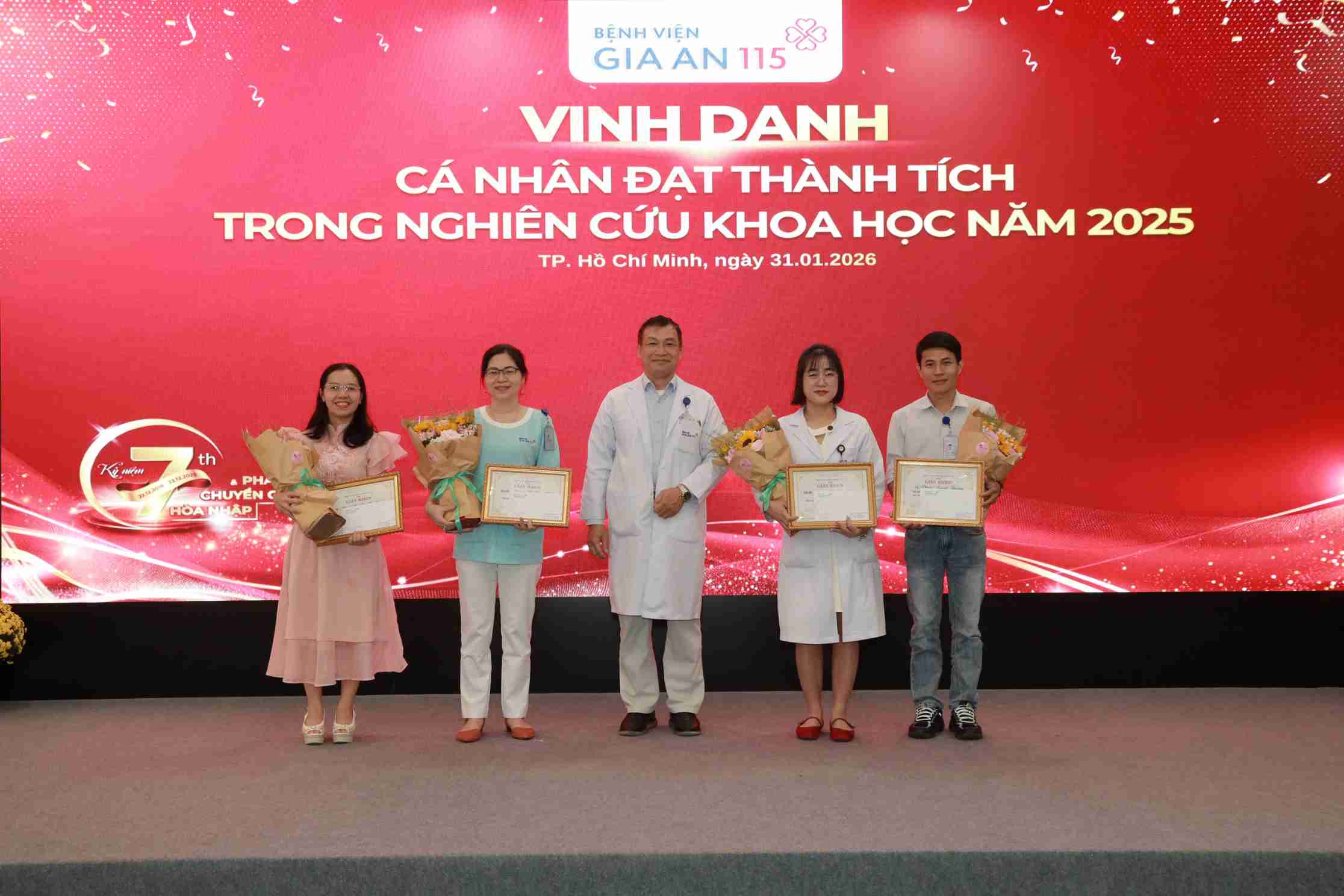 Bệnh viện Gia An 115 tổ chức Lễ Tổng kết hoạt động năm 2025
