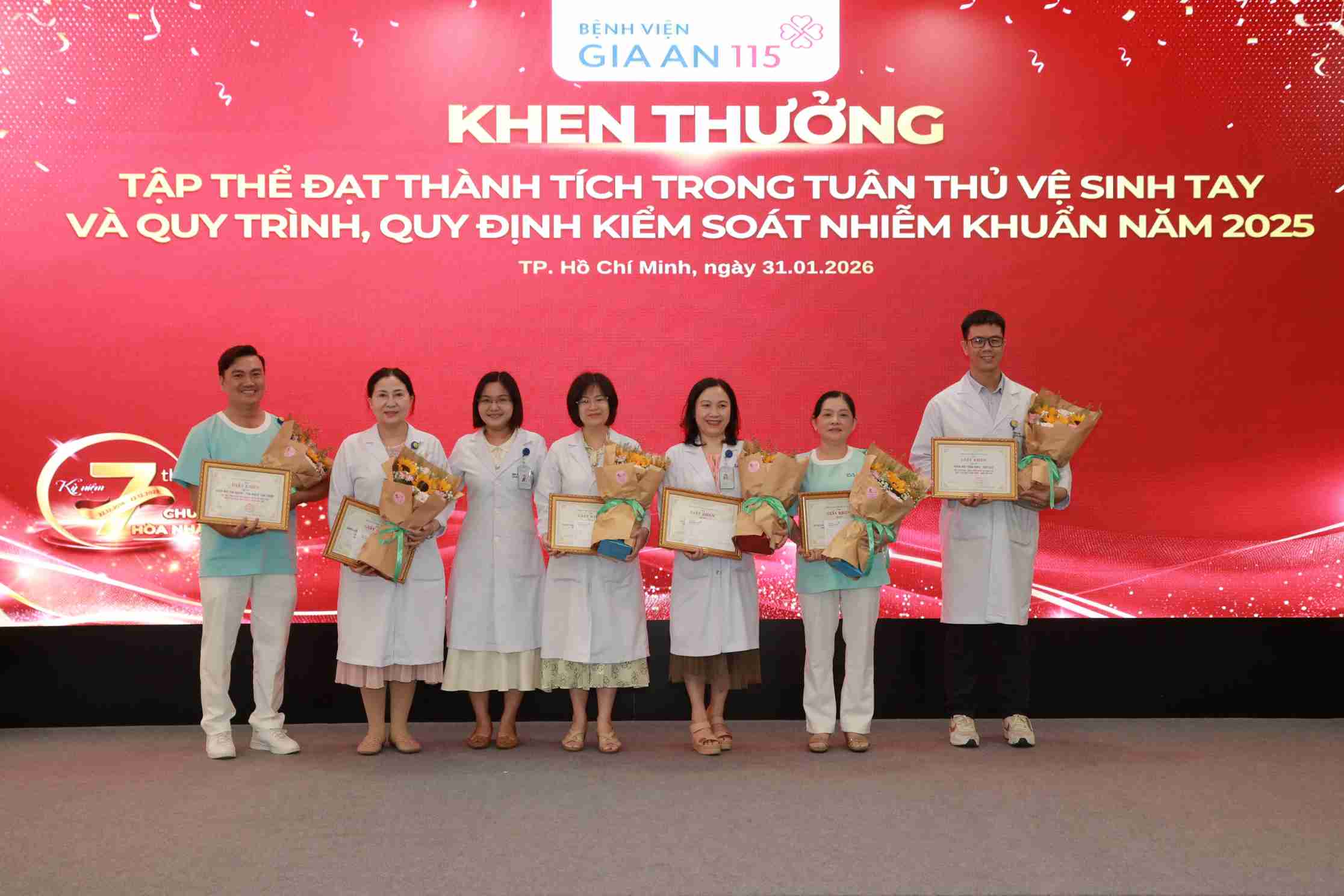 Bệnh viện Gia An 115 tổ chức Lễ Tổng kết hoạt động năm 2025