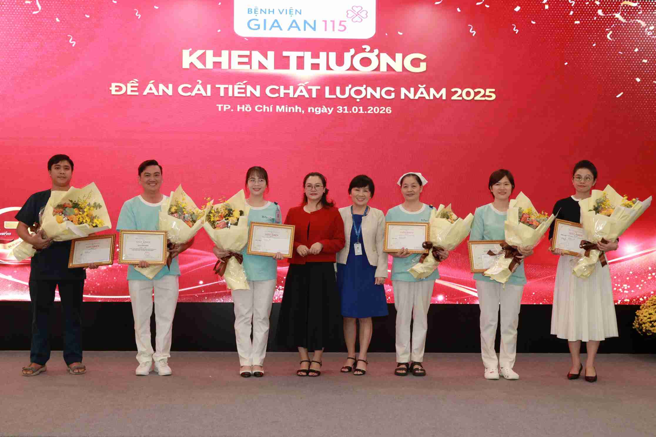 Bệnh viện Gia An 115 tổ chức Lễ Tổng kết hoạt động năm 2025