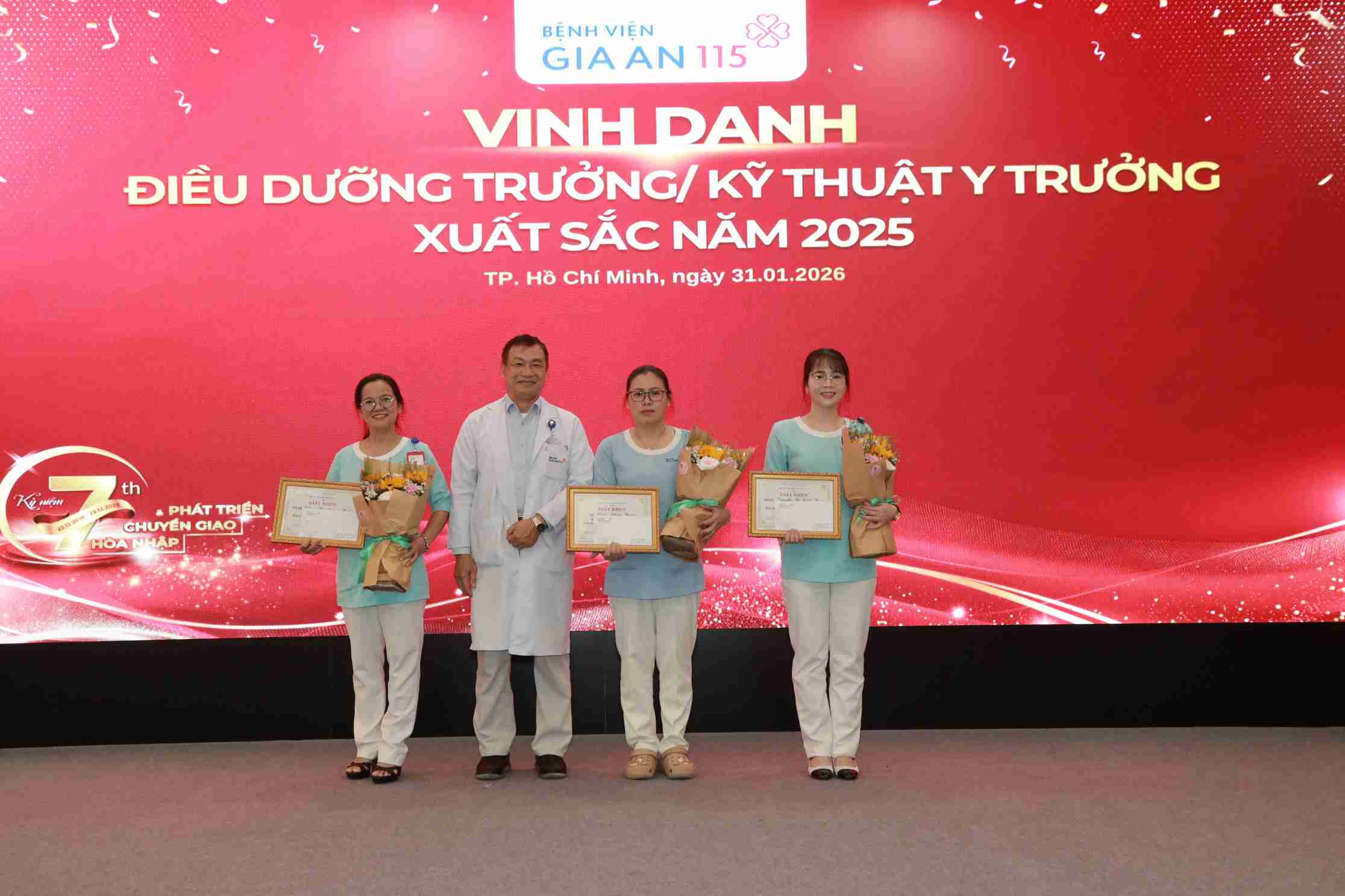 Bệnh viện Gia An 115 tổ chức Lễ Tổng kết hoạt động năm 2025