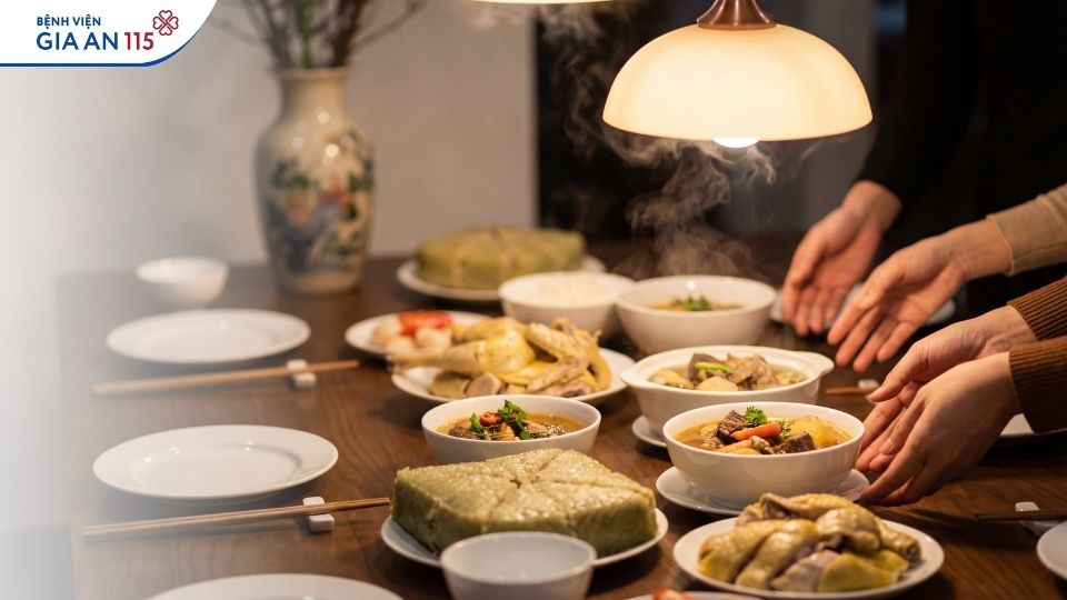 Dinh dưỡng ngày Tết cho người có cholesterol cao