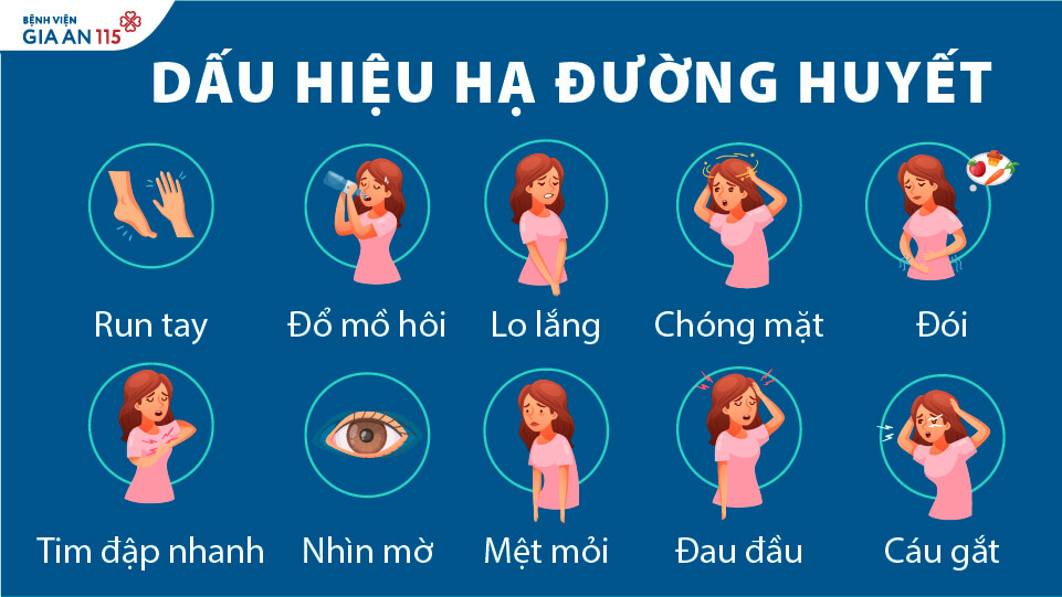 Cách xử trí khi hạ đường huyết đột ngột