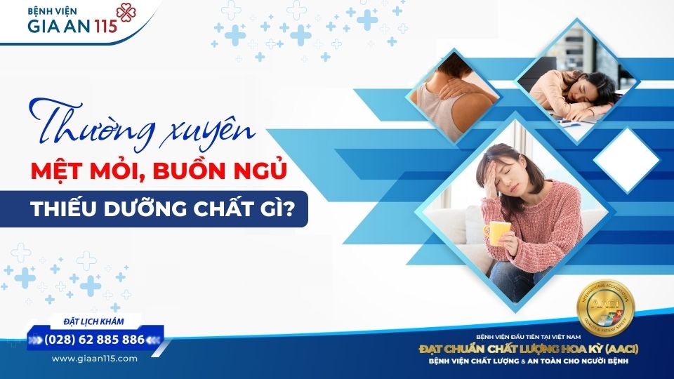 Thường xuyên mệt mỏi, mất ngủ: Thiếu dưỡng chất gì?