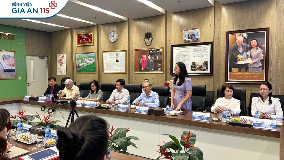 Bệnh viện Gia An 115 và Trường Đại học HUFLIT hợp tác về đào tạo thực hành khối ngành sức khỏe