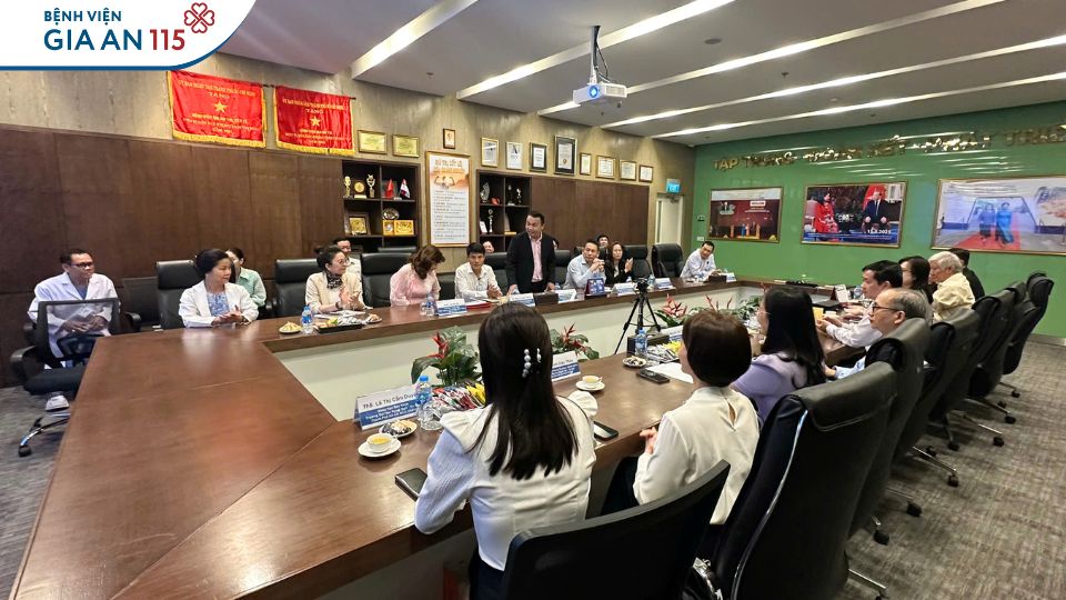 Bệnh viện Gia An 115 và Trường Đại học HUFLIT hợp tác về đào tạo thực hành khối ngành sức khỏe