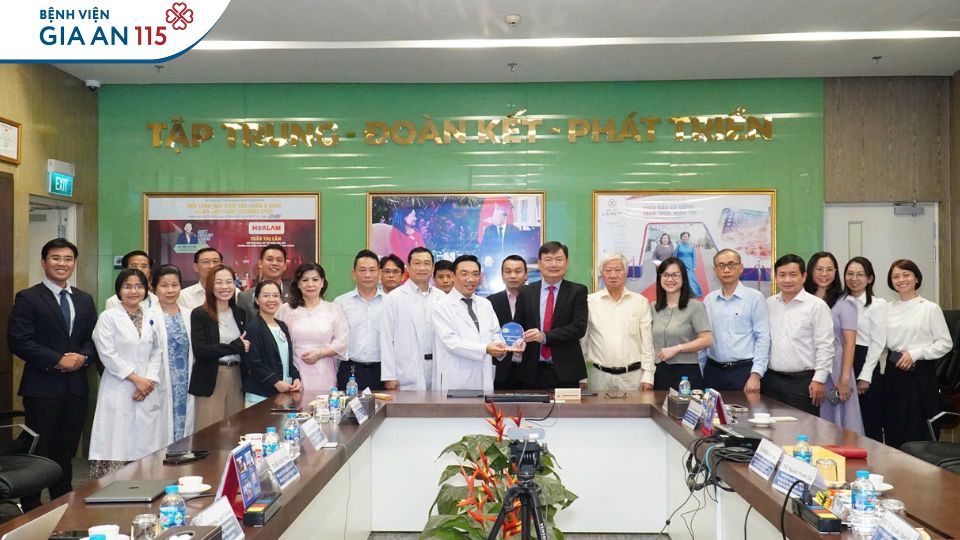 Bệnh viện Gia An 115 và Trường Đại học HUFLIT hợp tác về đào tạo thực hành khối ngành sức khỏe