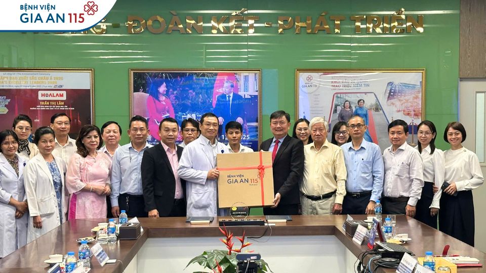 Bệnh viện Gia An 115 và Trường Đại học HUFLIT hợp tác về đào tạo thực hành khối ngành sức khỏe