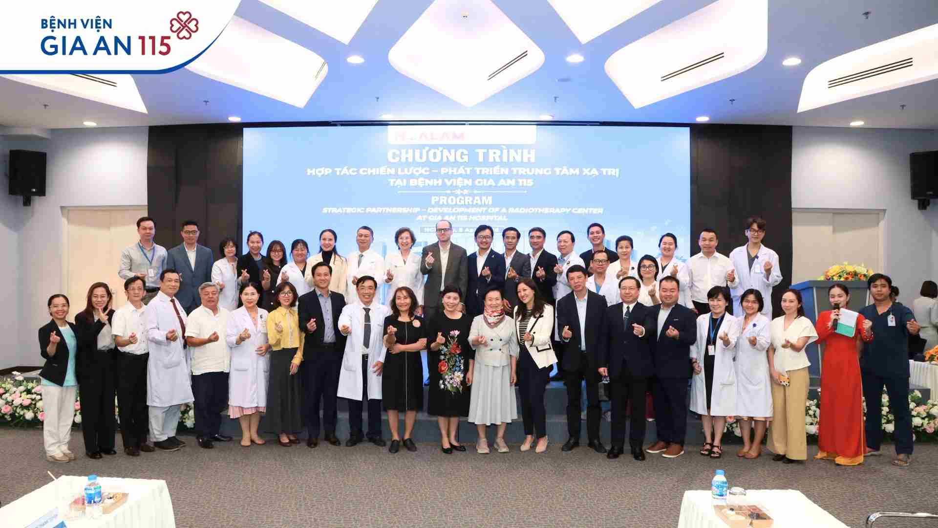 Tập đoàn Hoa Lâm và Siemens Healthineers hợp tác phát triển Trung tâm Xạ trị tại Bệnh viện Gia An 115