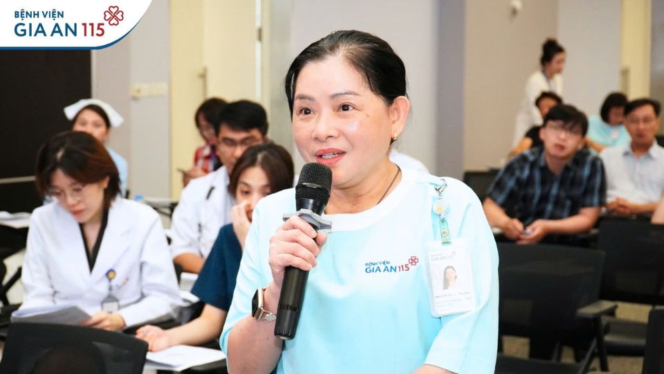 Bệnh viện Gia An 115 tổ chức khóa đào tạo kỹ năng giao tiếp nâng cao chất lượng phục vụ cho CBNV