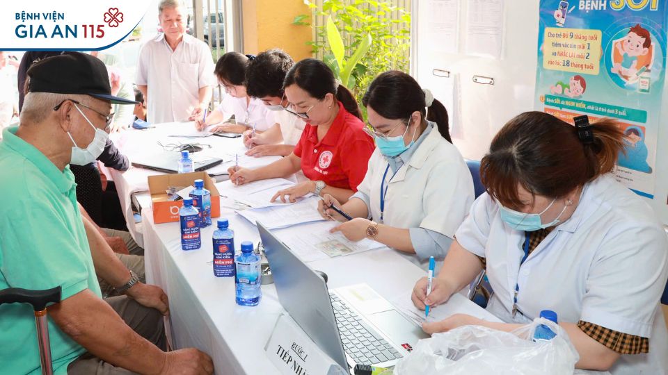 Bệnh viện Gia An 115 tham gia Lễ ra quân khám sức khỏe cho người dân TP.HCM năm 2026