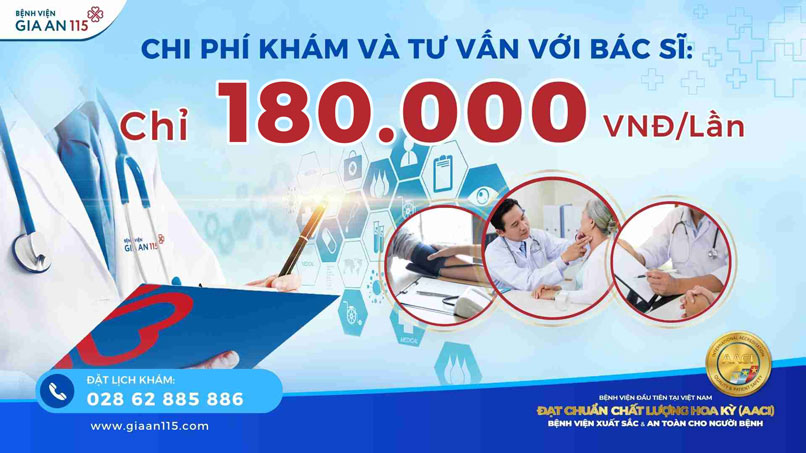 CHI PHÍ KHÁM VÀ TƯ VẤN VỚI BÁC SĨ