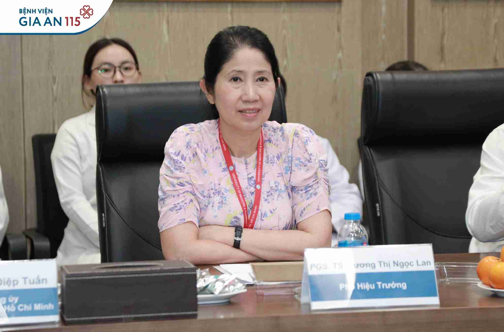 Bệnh viện Gia An 115 làm việc với Đoàn công tác Đại học Y Dược TP.HCM
