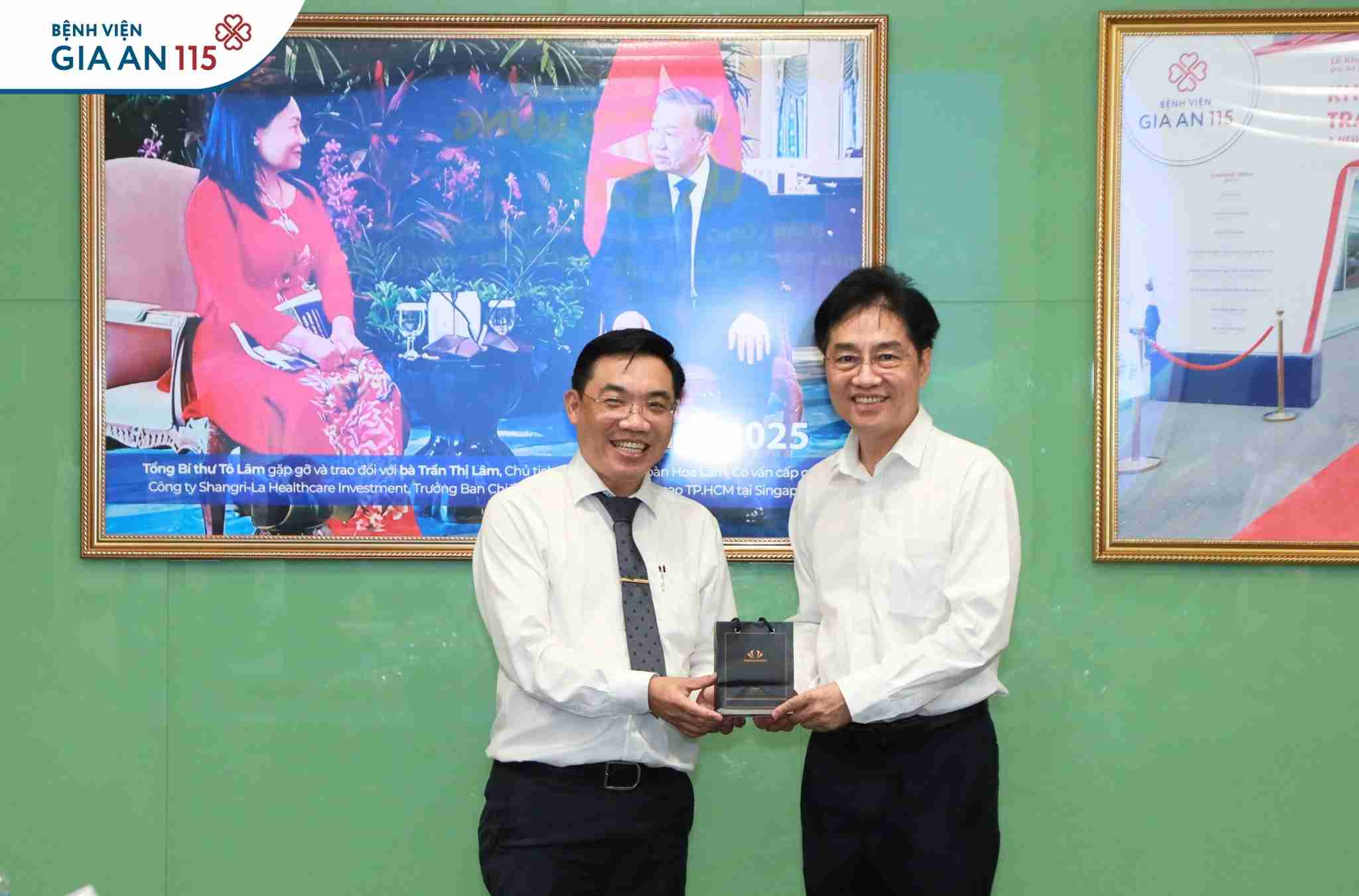 Bệnh viện Gia An 115 làm việc với Đoàn công tác Đại học Y Dược TP.HCM