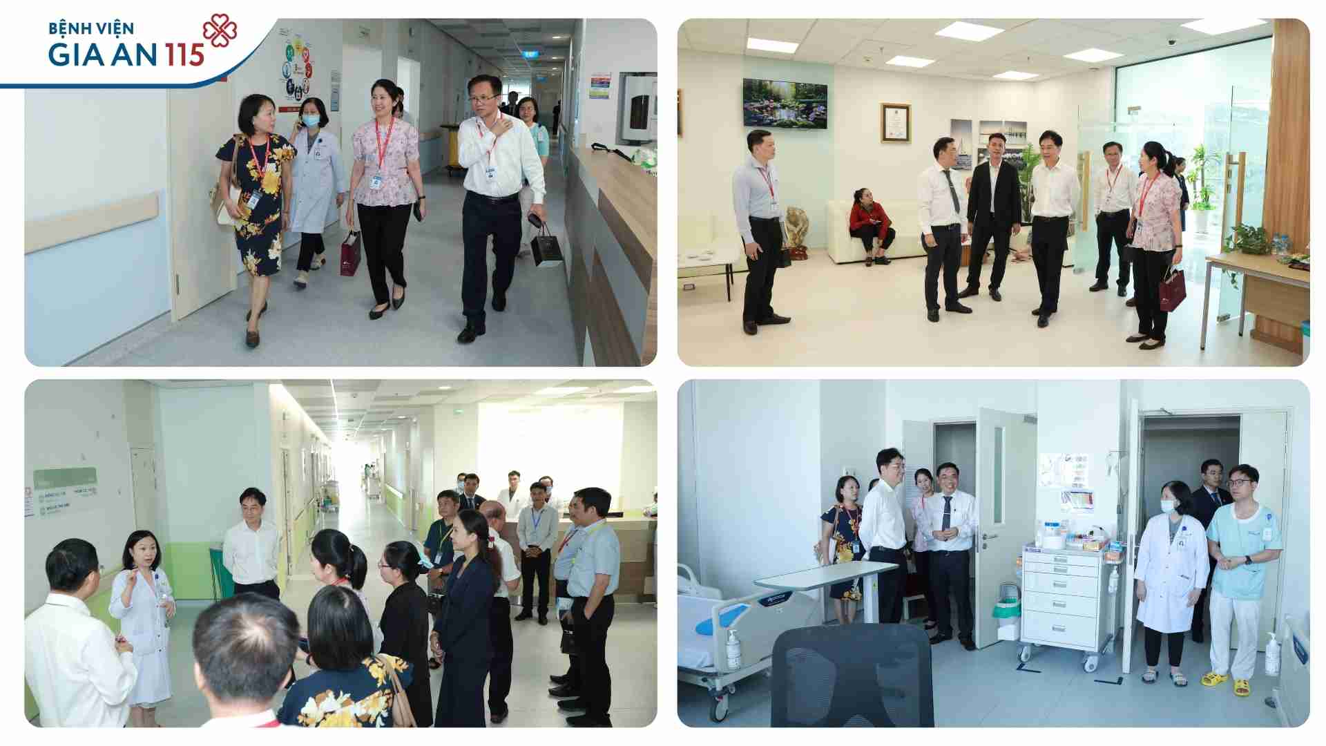 Bệnh viện Gia An 115 làm việc với Đoàn công tác Đại học Y Dược TP.HCM