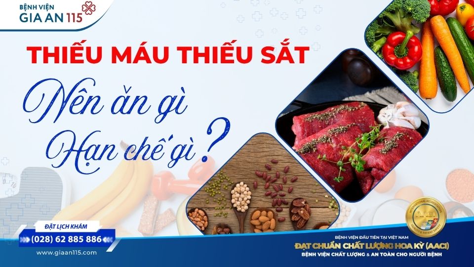 Thiếu máu, thiếu sắt: Điều chỉnh chế độ ăn thế nào cho đúng?