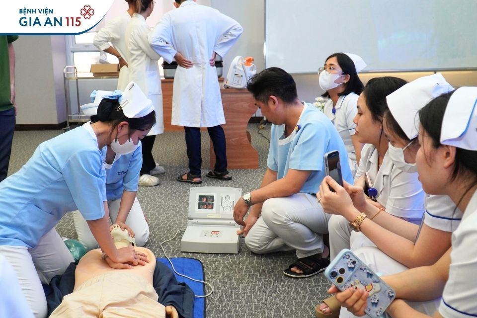 đào tạo cấp cứu ngừng tuần hoàn – hô hấp 