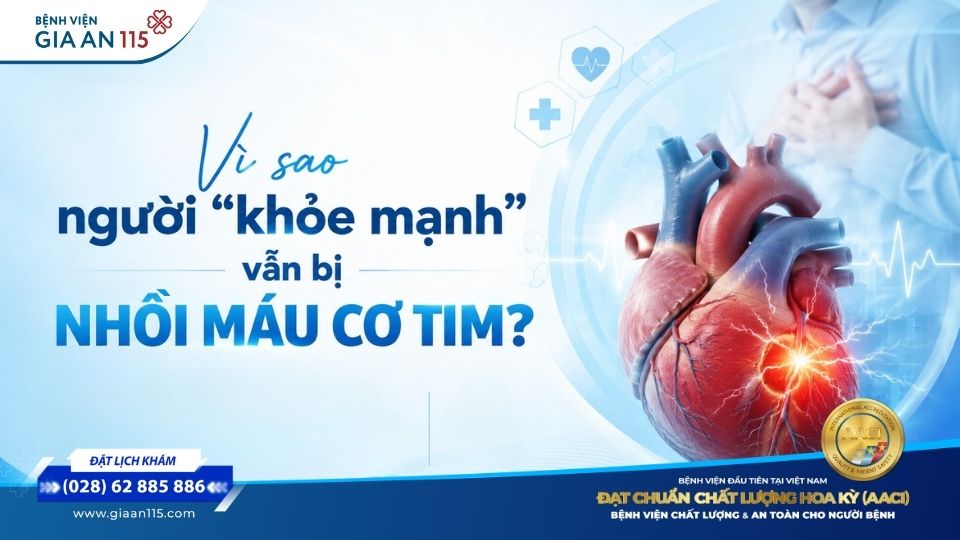 Vì sao người “khỏe mạnh” vẫn bị nhồi máu cơ tim?
