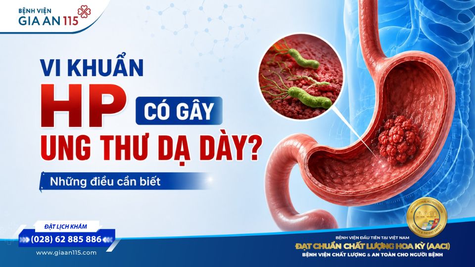 Vi khuẩn HP có gây ung thư dạ dày
