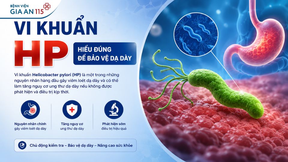 Vi khuẩn HP có gây ung thư dạ dày