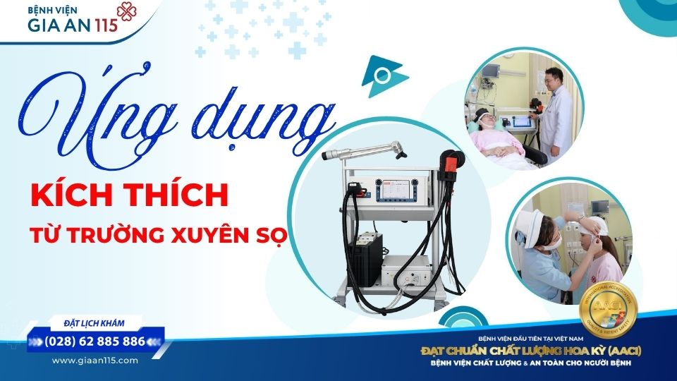 TMS điều trị được bệnh gì? Ứng dụng của kích thích từ trường xuyên sọ