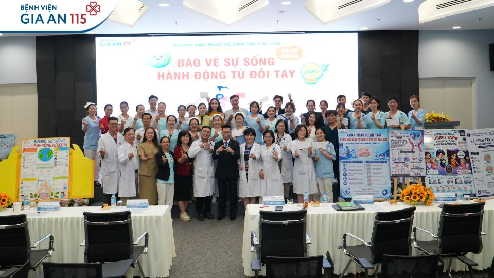 Bệnh viện Gia An 115 phát động phong trào “Bảo vệ sự sống – Hành động từ đôi tay”