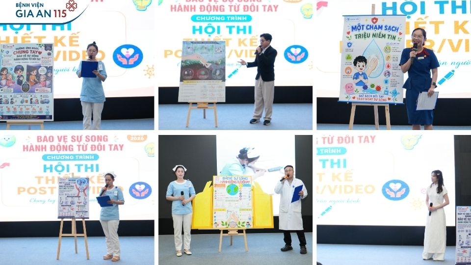Bệnh viện Gia An 115 phát động phong trào “Bảo vệ sự sống – Hành động từ đôi tay”