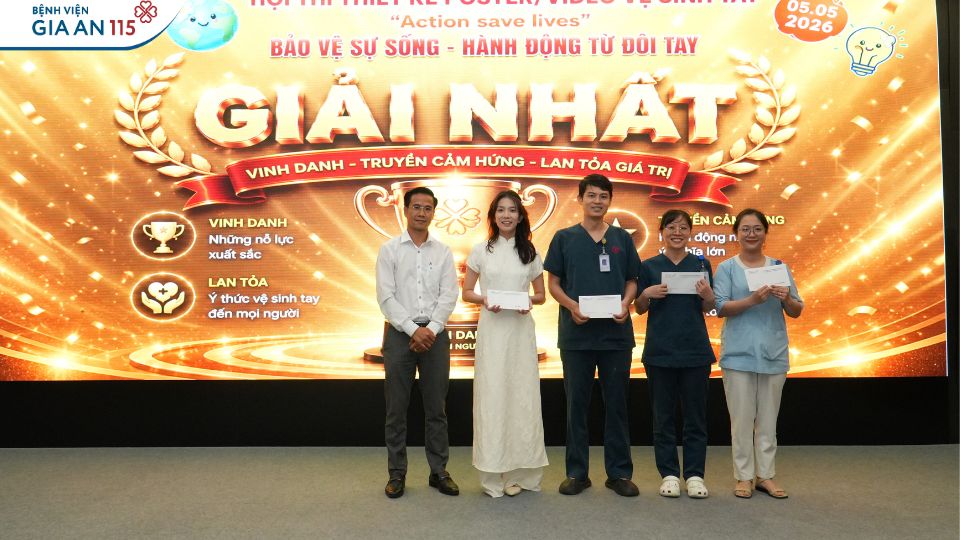 Bệnh viện Gia An 115 phát động phong trào “Bảo vệ sự sống – Hành động từ đôi tay”
