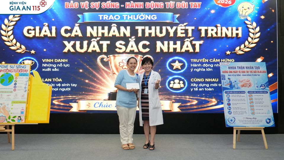 Bệnh viện Gia An 115 phát động phong trào “Bảo vệ sự sống – Hành động từ đôi tay”