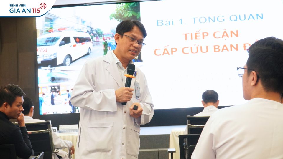 Bệnh viện Gia An 115 khai giảng khóa CME Hồi sức cấp cứu cơ bản và nâng cao đầu tiên tại TP.HCM