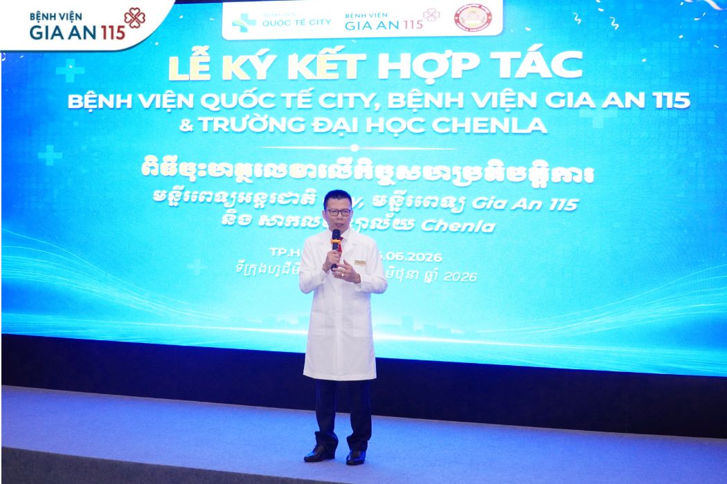 Bệnh viện Gia An 115 và Trường Đại học Chenla ký kết hợp tác