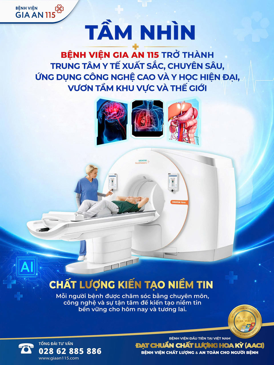 Tầm nhìn sứ mệnh Bệnh viện Gia An 115
