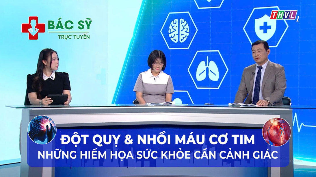 ĐỘT QUỴ & NHỒI MÁU CƠ TIM - NHỮNG HIỂM HỌA SỨC KHỎE CẦN CẢNH GIÁC